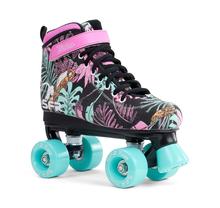 SFR Vision Roller Quad Skates - Canvas BLACK FLORAL