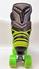 Bauer Custom Roller Skates Green Air Waves Wheels