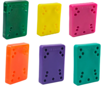 Cheese blocks Heels For Quad Skates (Pair)