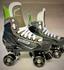 Bauer XLS roller CUSTOM QUAD skates WITH light up wheels